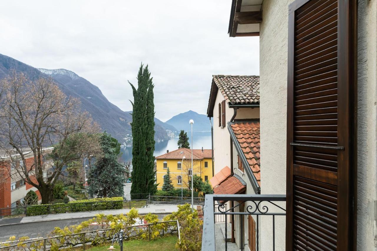 Rose 2 Apartment By Quokka 360 - Duplex On 2 Floors With Balcony Lugano Exteriér fotografie